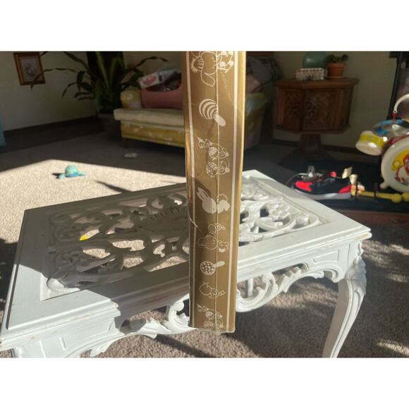 New old Stock Beacon Baby Blanket Cream Puff Downy Dream Brown Bears Satin Trim - Picture 10 of 15